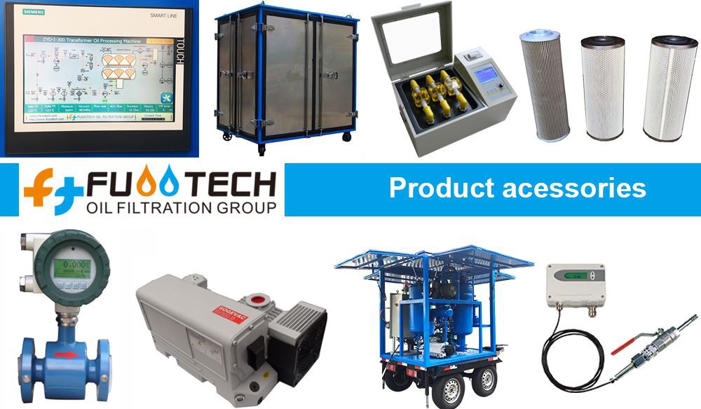 Optional Components of ZYD Transformer oil filtering machine- FUOOTECH