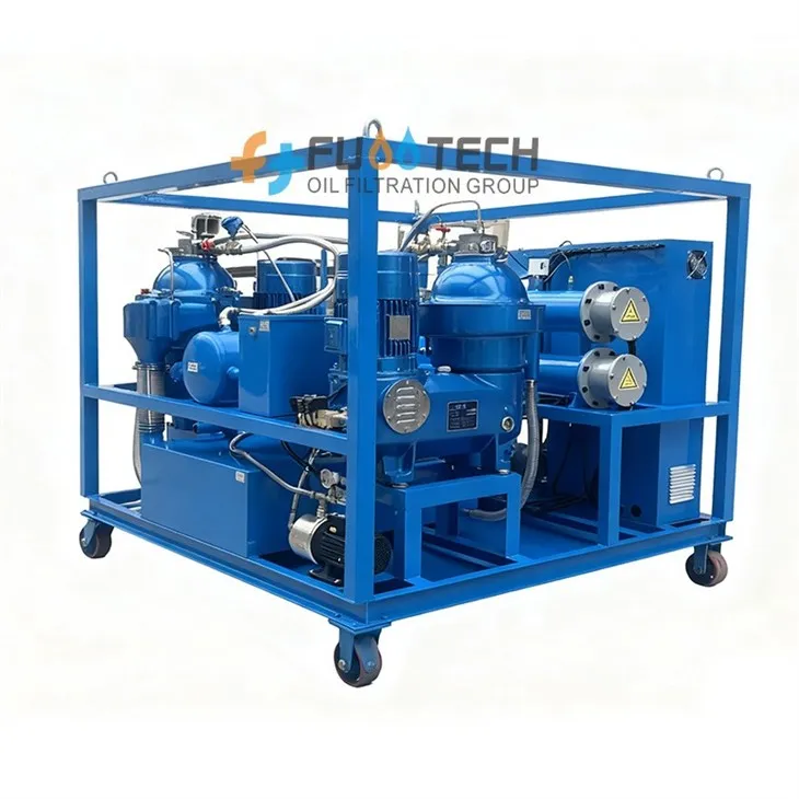 6000 Liters/hour Heavy Fuel Oil Centrifuging Oil Separator suppliers