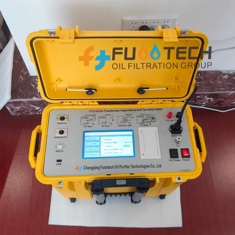 FTD-6000A Transformer Capacitance And Tan Delta Tester FTD-6000A Transformer Capacitance And Tan Delta Tester