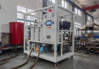 150L/min PLC Fully Automatic ZYD Double-stage Vacuum Transformer Oil Filtrati...