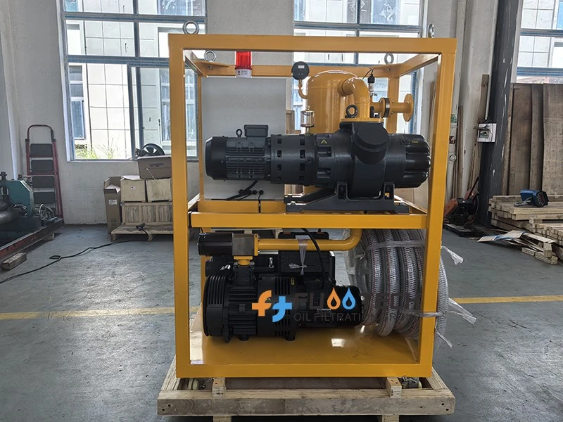 FUOOTECH FTVS-300 Double-stage Transformer High Vacuum Evacuation System FUOOTECH FTVS-300 Double-stage Transformer High Vacuum Evacuation System
