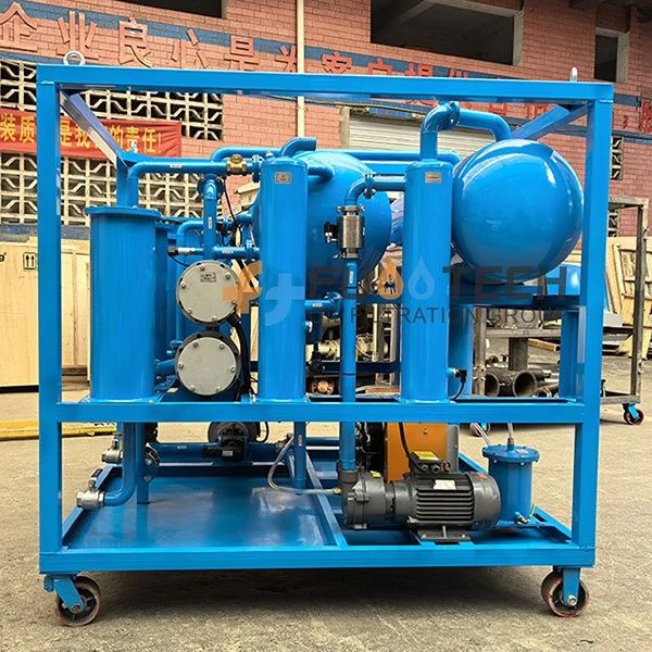 FUOOTECH FTY-J-100 waste turbine oil purifier machine 2 FUOOTECH FTY-J-100 waste turbine oil purifier machine 2