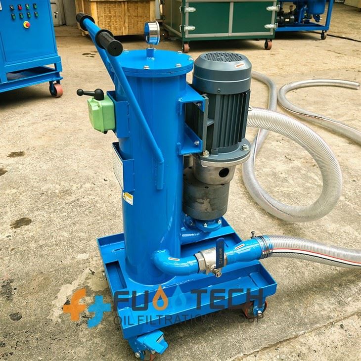 oil filtration cart