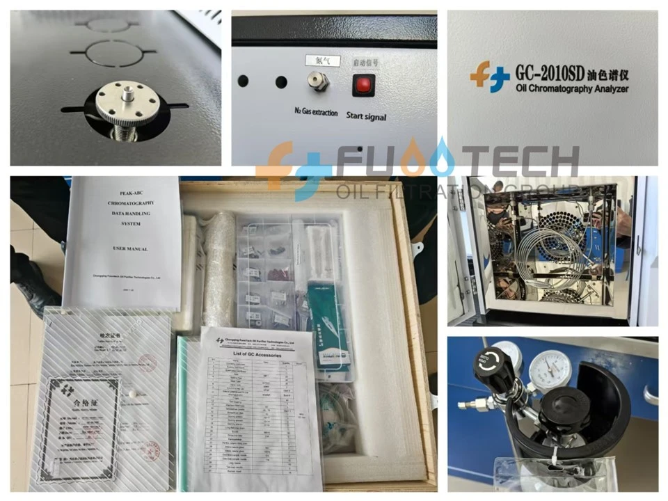Dissolved Gas Analysis Transformer Oil Chromatograph Analyzer For 7 & 9 Gases